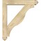 Ekena Millwork Funston Arts and Crafts Rough Sawn Bracket w/ Offset Brace, Douglas Fir, 6"W x 32"D x 36"H BKT0604X32X36FST03RDF - alternate 4